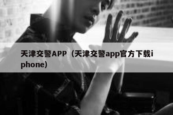 天津交警APP（天津交警app官方下载iphone） 第1张