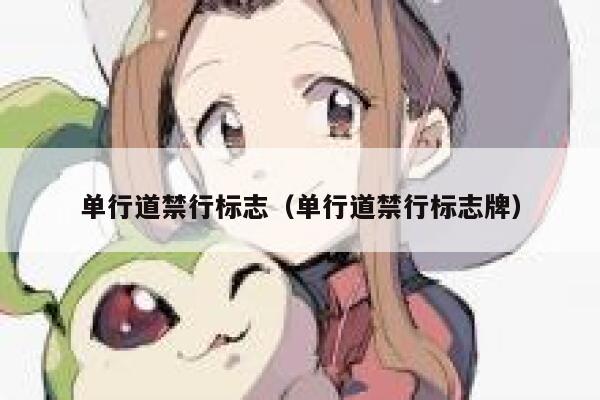 单行道禁行标志（单行道禁行标志牌） 第1张
