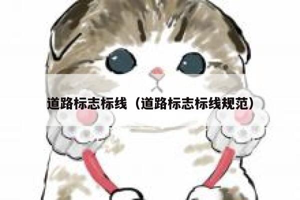 道路标志标线（道路标志标线规范） 第1张