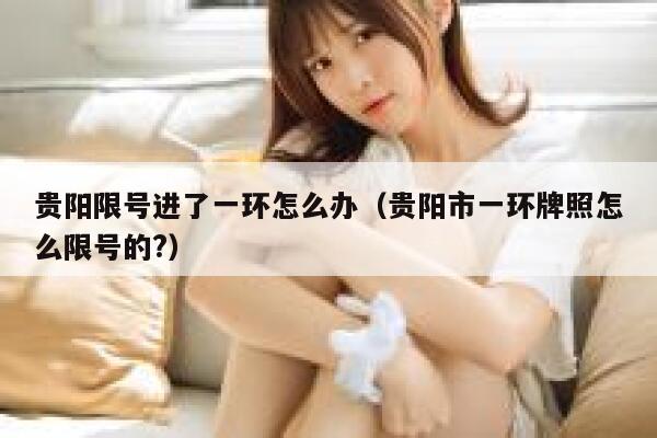 贵阳限号进了一环怎么办（贵阳市一环牌照怎么限号的?） 第1张