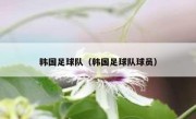 韩国足球队（韩国足球队球员） 