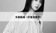 卡盟新闻（卡盟文章页） 