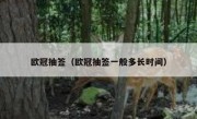 欧冠抽签（欧冠抽签一般多长时间） 
