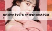 西安到铜川多少公里（从铜川到西安多少公里） 