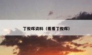 丁俊晖资料（看看丁俊晖） 