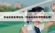 华山论剑足球论坛（华山论剑足球吧擂台吧） 