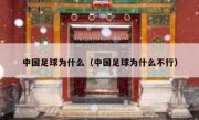 中国足球为什么（中国足球为什么不行） 