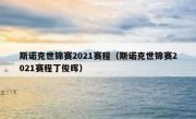 斯诺克世锦赛2021赛程（斯诺克世锦赛2021赛程丁俊晖） 