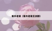 秦升老婆（秦升老婆王剑群） 