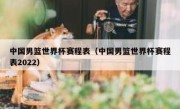 中国男篮世界杯赛程表（中国男篮世界杯赛程表2022） 