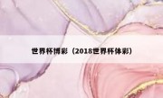 世界杯博彩（2018世界杯体彩） 