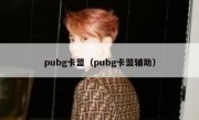pubg卡盟（pubg卡盟辅助） 