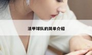法甲球队的简单介绍 