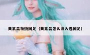 黄紫昌领衔国足（黄紫昌怎么没入选国足） 