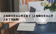 上海限行不小心开上去了（上海限行不小心开上去了没拍到）
