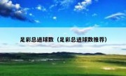 足彩总进球数（足彩总进球数推荐） 