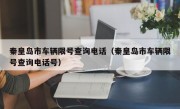 秦皇岛市车辆限号查询电话（秦皇岛市车辆限号查询电话号）
