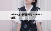 Twitter加播放量网站（twitter流量） 