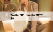 Twitter推广（twitter推广效果） 