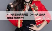 2012奥运会美国男篮（2012奥运会美国男篮数据统计） 