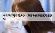 今日限行尾号是多少（保定今日限行尾号是多少） 