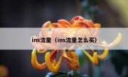 ins流量（ins流量怎么买） 