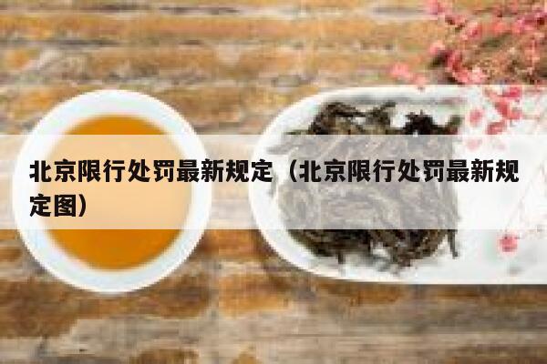 北京限行处罚最新规定（北京限行处罚最新规定图）  第1张