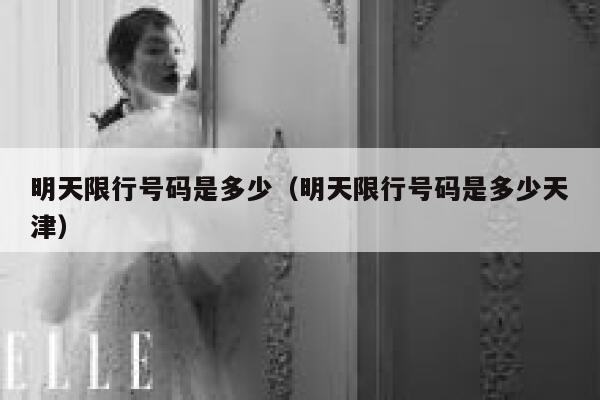 明天限行号码是多少（明天限行号码是多少天津）  第1张