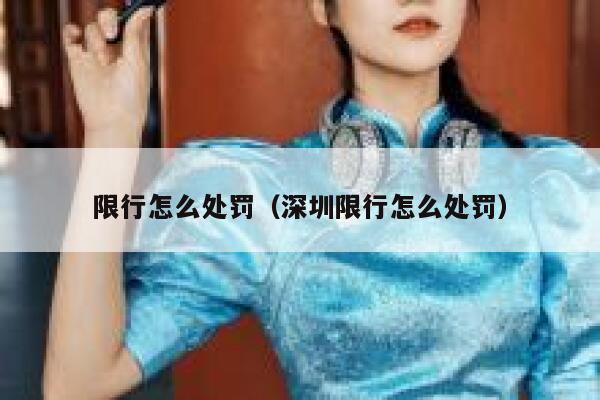 限行怎么处罚（深圳限行怎么处罚）  第1张