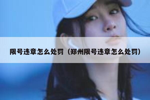 限号违章怎么处罚（郑州限号违章怎么处罚）  第1张