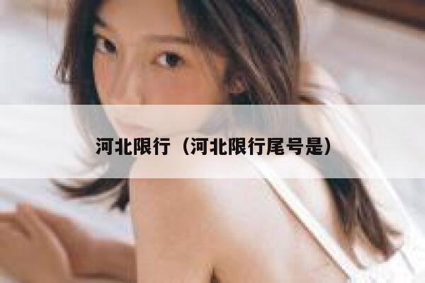 河北限行（河北限行尾号是）  第1张