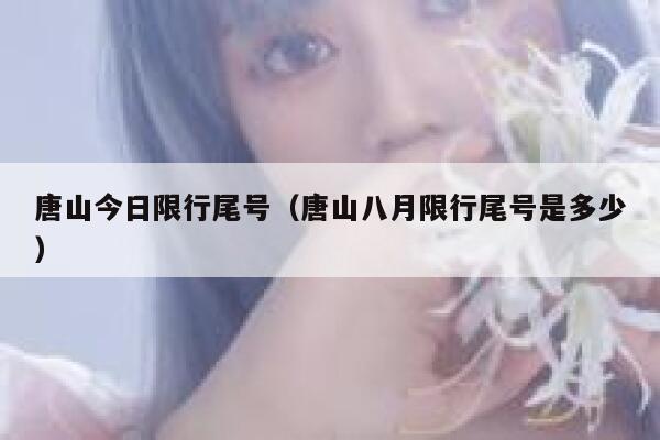 唐山今日限行尾号（唐山八月限行尾号是多少）  第1张