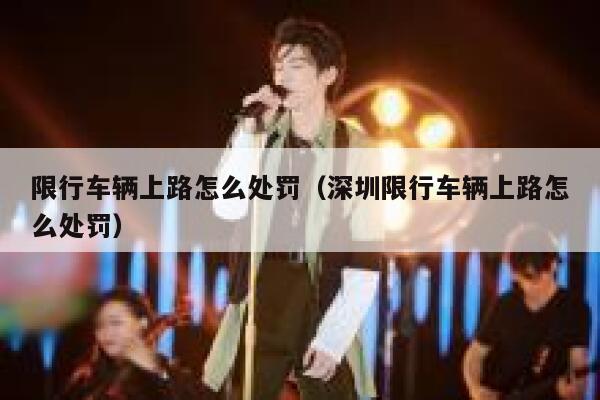 限行车辆上路怎么处罚（深圳限行车辆上路怎么处罚）  第1张