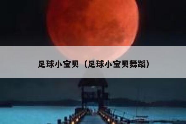 足球小宝贝（足球小宝贝舞蹈）  第1张