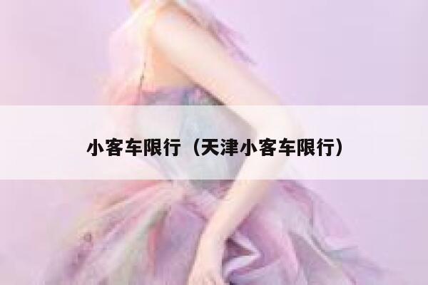 小客车限行（天津小客车限行）  第1张