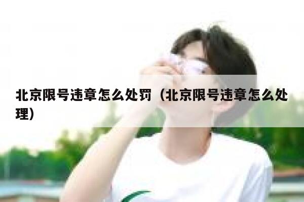 北京限号违章怎么处罚（北京限号违章怎么处理）  第1张