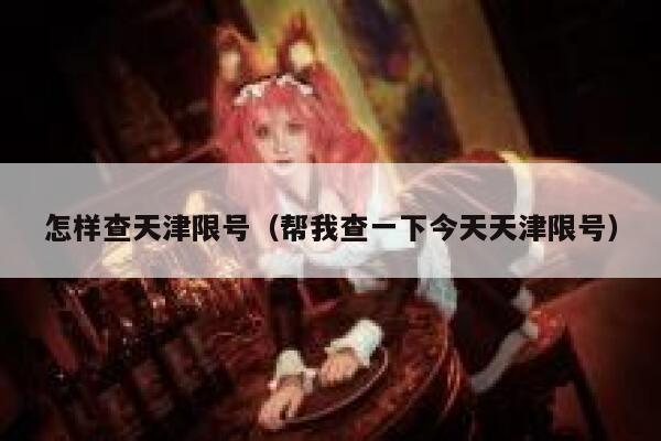 怎样查天津限号（帮我查一下今天天津限号）  第1张