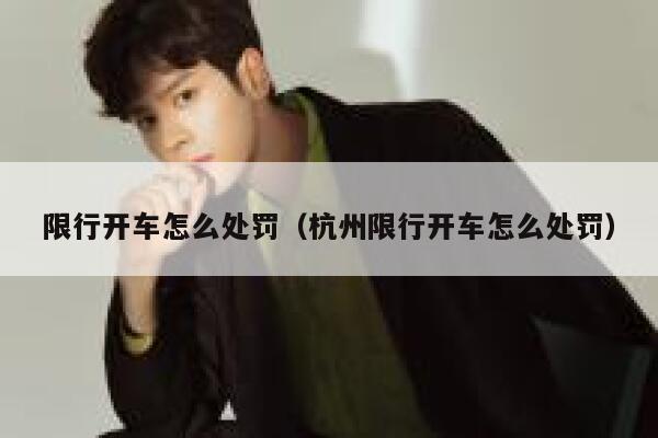 限行开车怎么处罚（杭州限行开车怎么处罚）  第1张