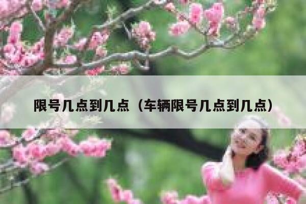 限号几点到几点（车辆限号几点到几点）  第1张