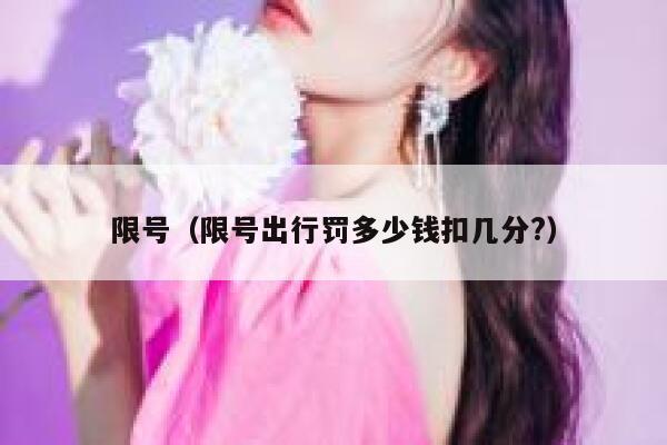 限号（限号出行罚多少钱扣几分?）  第1张