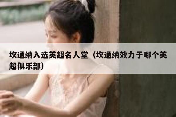 坎通纳入选英超名人堂（坎通纳效力于哪个英超俱乐部）  第1张