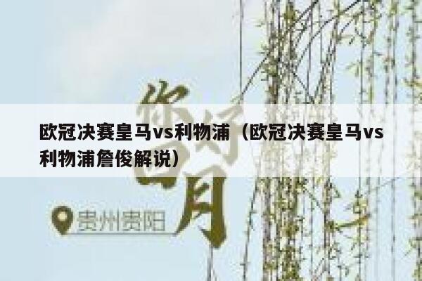 欧冠决赛皇马vs利物浦（欧冠决赛皇马vs利物浦詹俊解说）  第1张