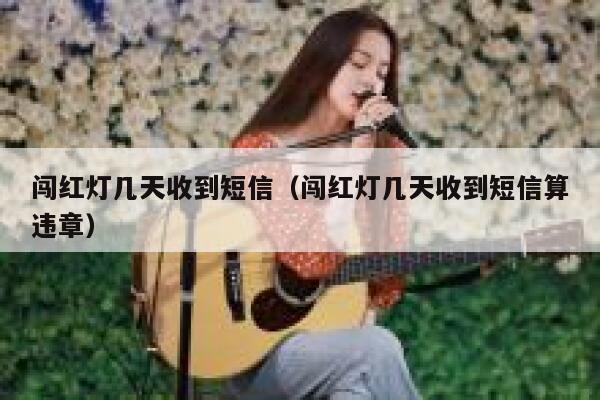 闯红灯几天收到短信（闯红灯几天收到短信算违章）  第1张