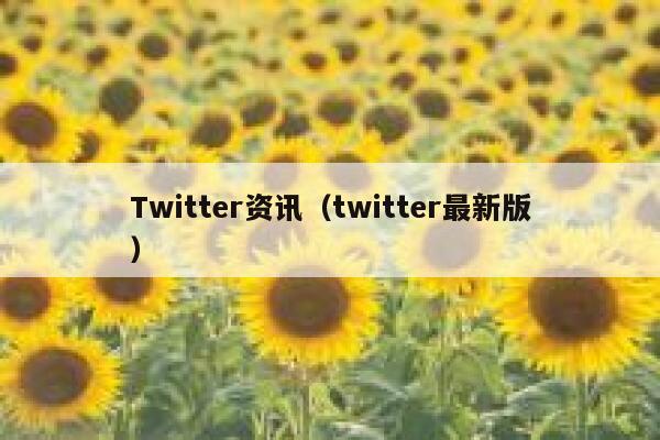 Twitter资讯（twitter最新版）  第1张