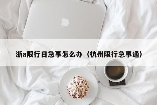浙a限行日急事怎么办（杭州限行急事通） 第1张